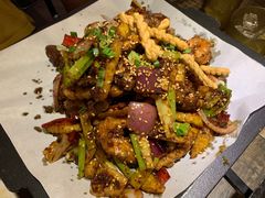 干锅排骨虾-宽宽干锅(牛车水店)