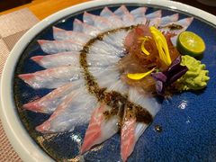 鲷鱼薄切伴黑松露-木鱼料理