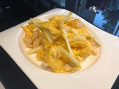 韭黄鲜虾炒滑蛋-禧宴Joyous Restaurant(禧园店)