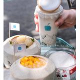圆溜溜の椰子蛋和软嫩嫩の白草莓椰冻谁能拒绝啊！！