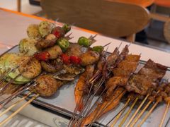 -宝记烧烤·碳锅羊肉·羊蝎子火锅·夜食社(文体路创始店)