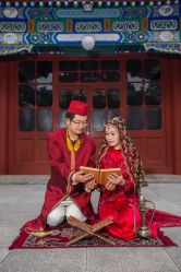 -盛世祥云回族婚庆穆斯林婚纱摄影(迦南大厦店)