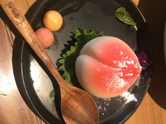 鲜桃杏仁豆腐-顺承小院儿