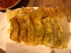 韭黄牛肉锅贴-海富荣·锅贴·陕菜家常菜(阳光城店)