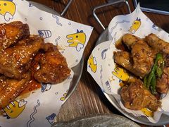 酱蒜炸翅中-一乐韩国炸鸡(梅江店)