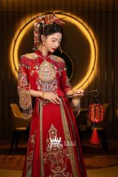点击看大图 -艾拉·女王婚纱礼服馆