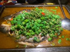 -探鱼·鲜青椒爽麻烤鱼(天河优托邦店)