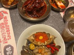 -草家酱蟹炭火烤肉店(珲春南路二店)