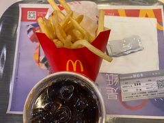 麦辣鸡腿堡套餐-麦当劳(光新乐购店)