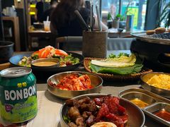 -草家酱蟹炭火烤肉店(珲春南路一店)