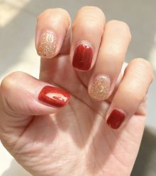 -孔雀手美甲美睫护理