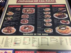 菜单-Pancakes on the rocks(Darling Harbour)