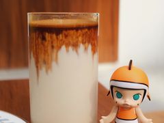 红豆沙拿铁-Line 咖啡(石厦花园店)