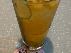 樂活蜜桃柚香冰茶-Dazzling Cafe 蜜糖吐司专卖店