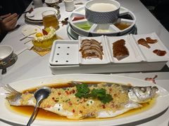 黄椒酱清蒸白鱼-羲和雅苑•北京烤鸭(国贸商城店)