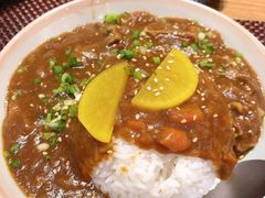 牛肉咖喱饭-樱の千渡日式料理·铁板烧•烧鸟(金盛田广场店)