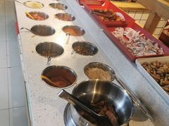 自助调料区-酒谊炭火自助烤肉(商社汇巴南购物中心店)