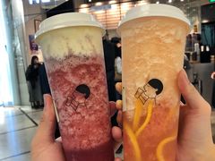 满杯红柚-喜茶(上海兴业太古汇店)