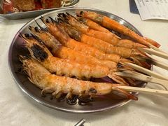 盐烤罗氏虾-白仁仔· 活烤海鲜 宵夜(豫园店)