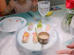 漫步花开彩虹卷-蜜桃花开·中西融合菜E&W(南长街店)