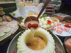 -得意咚瓜·顺德鱼生·冬瓜火锅(深圳首店)