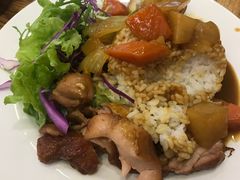 鸡排咖喱饭-汽车博物馆主题餐厅