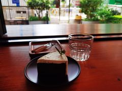 抹茶布朗尼-转山咖啡(松柏社区店)