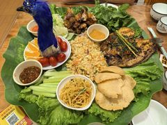 -沐毫傣泐云南菜孔雀宴•手抓饭傣味烧烤(曼听公园店)