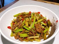 小炒黄牛肉-慕湘精致湖南菜(水贝店)
