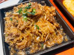铁板酸菜五花肉-玉善烧烤串城(长春总店)