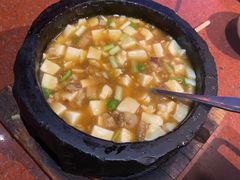 石锅鸡汤豆腐-绿茶餐厅(成都万象城店)