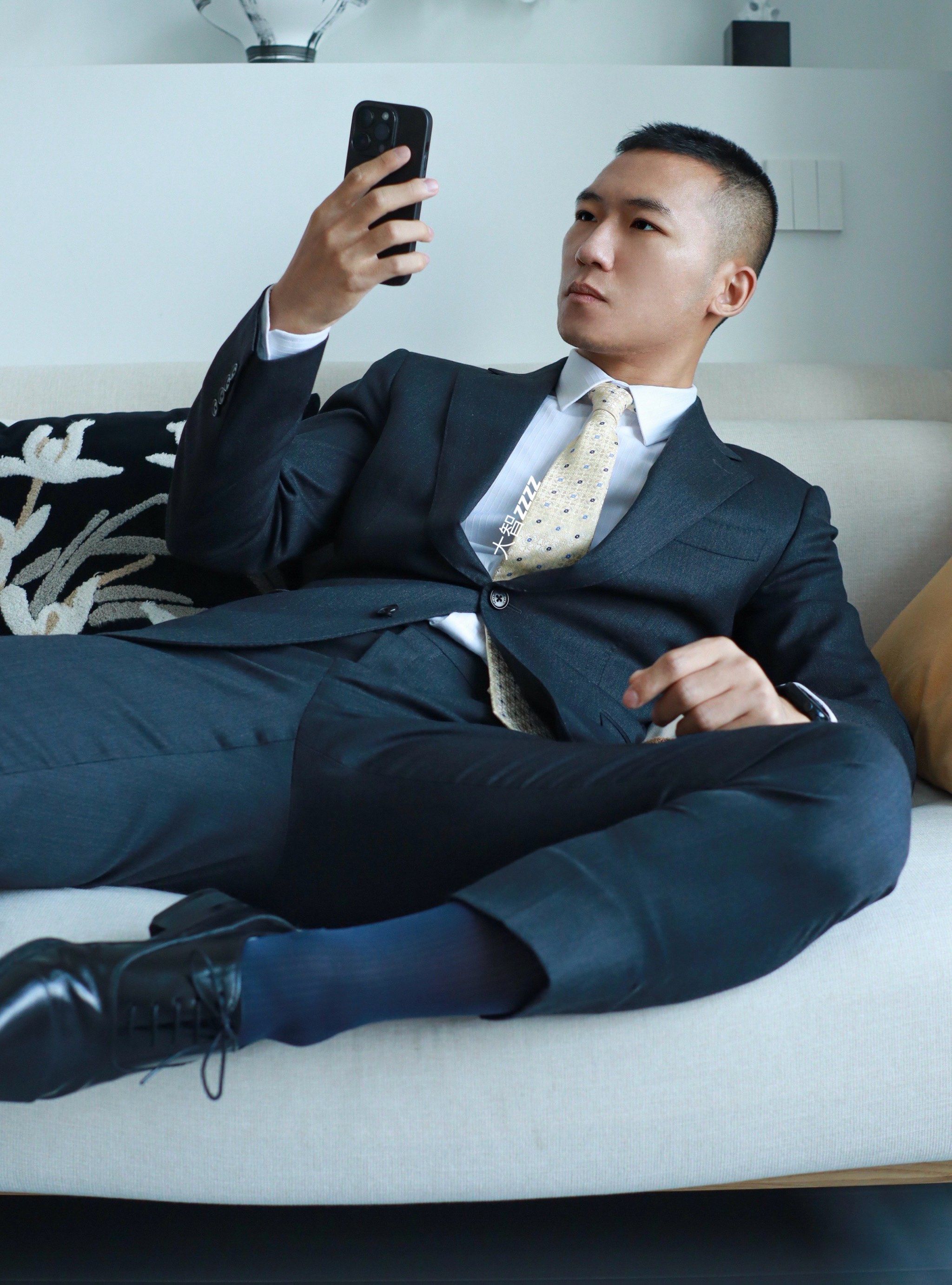 男士正装皮鞋黑袜 #正装皮鞋 #打工人的通勤穿搭 #正装男 #西装杀