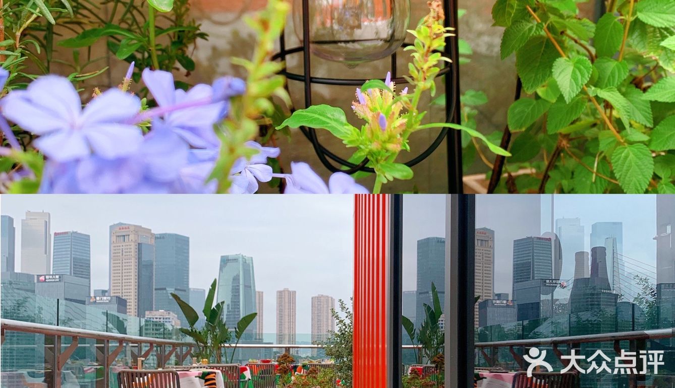 集装箱泰烧美食/崖边步道+一线江景