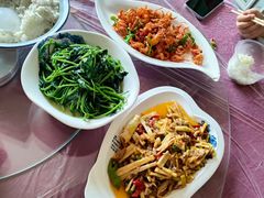 野竹笋炒肉-绿林山庄土菜馆