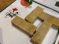 香煎芝麻芋香糕-禄运茶居·手工点心(猎德店)
