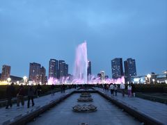 -大连星海广场音乐喷泉