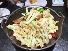 干锅有机花菜-万重锦·人文川菜馆(骡马市店)