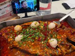 荔枝香辣味烤鱼-鱼酷活鱼烤鱼(南京水游城店)