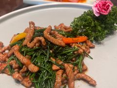 沙葱炒和牛-佘山世茂艾美·御珍轩中餐厅