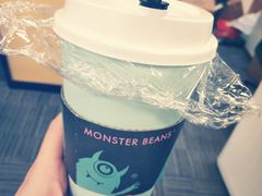怪兽拿铁咖啡-MonsterBeans怪兽咖啡(东财店)