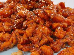 酱爆桃仁鸡丁-清真•蜀风园(丁字沽总店)