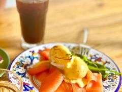 三文鱼班尼迪克-Alimentari早午餐(安福路店)