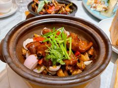 啫啫豉汁排骨煲-鹿港小镇(霄云店)