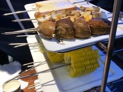 奶香面包-三个蒙古大叔羊肉串(大宁店)