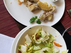 亚式风味鸡配香滑油鸡饭-WOLFGANG PUCK KITCHEN & BAR(迪士尼小镇店)