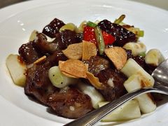 日式葱爆牛肉粒-利苑酒家(华熙国际店)