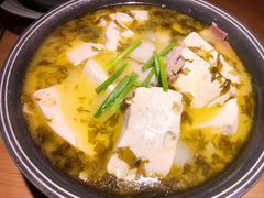 田园雪菜豆腐煲-蜜桃餐厅·伴山(绿宝广场店)