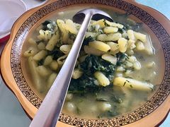 野菜土豆泥汤-老舅老蒙肉饼非遗店(一店)
