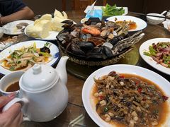 -滨海小渔村·海肠捞饭·鲅鱼水饺·特色老火鱼丸汤(华田店)