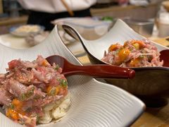 考金枪鱼脖拌饭-鮨清日本料理